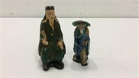 2 Chinese Wise Men Figurines K16B