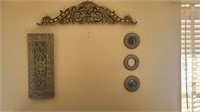 Golden Accented Wall Decorations