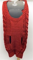 NEW UGGS XL CABLE KNIT DOG SWEATER