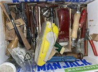 Sanding tools, Puller, drill bits and more