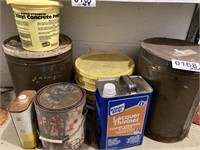 Paint thinner, concrete patch and more