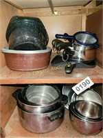Pots, pans and bowls