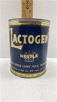 1984  LACTOGEN NESTLE PRODUCT DRIED MILK CAN