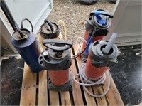 Choice Items on Pallet - 3 Pump Sprayers