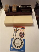 Viewmaster with steep reels
