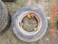 6.00-16 tractor tire & wheel
