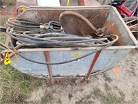 Loyal feed cart w/ belts & hoses