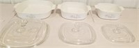 6 piece Corning Ware