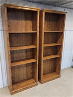 2x$ - 2 open bookshelf 28"12"72"