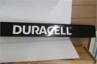 DURACELL Metal Store Display Sign 49" x 6"