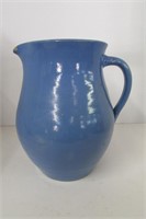 Blue Stoneware Water Pitcher- Unmarked - Small Chi