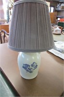 Pfaltzgraff Cornflower Pitcher Lamp (16")