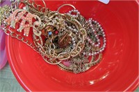 7 pcs Costume Jewelry-Necklaces, Bracelet