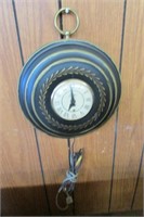 Vintage Lanshire C\Wall Clock- Made in USA - Not