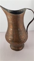 Copper metal pitcher