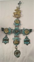 Turquoise Hanging Cross