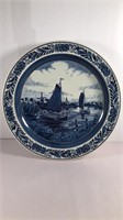 Blauw Delft Distel Wall Plate Charger