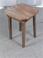 Rustic Wooden Side Table