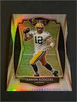 2020 Select Premier Aaron Rodgers Silver Prizm