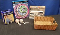 Basket Hoop Set, Singer Button Magic