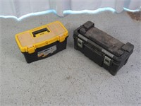 (2) Plastic Tool Boxes