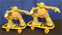 2 Skateboarding Ninja Turtles