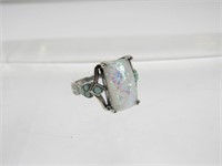 Sterling Opal Ring Size 7