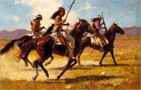 Howard Terpning, "Light Cavalry" S/N, Giclee