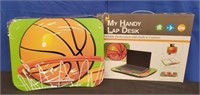 Brand New! My Handy Lap Desk (Basketball)