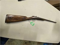 Model of 1902 Winchester 22 rifle single shot