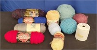 Crate with Yarn