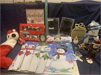 Assorted Christmas plus Snoopy