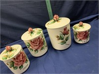Small China canisters
