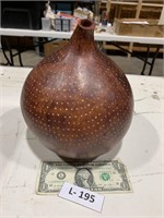 Wooden Decor Vase