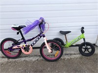 2 CHILDRENS BIKE