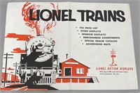 Scarce 1954 Lionel Dealer Display Catalog