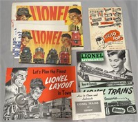 Nice Lionel 1954 Paper Archive