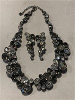 Swarovski Necklace Earrings Set