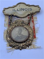 1906 Illinois Campaign Ribbon
