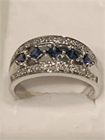 14K (4.7g) Ring Sapphires