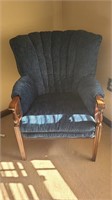 Blue Sitting Chair-Needs Legs Tightened