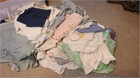 Large Lot of misc sheets & pillow cases