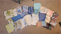 Lot of Vintage Table Cloths and Napkins