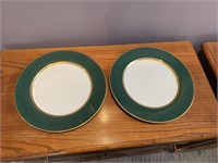 LOT OF 2 FITZ AND FLOYD RENAISSANCE PLATTERS