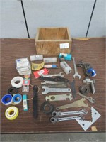 TOOL BOX WITH MISC. CONTENTS - SEE LIST BELOW
