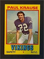1974 Wonder Bread #12 Paul Krause Rare