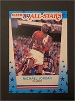 1989 Fleer All Star Stickers #3 Michael Jordan