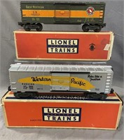 2 Boxed Lionel 6464 Boxcars