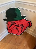 CARDBOARD RED DOG DOUBLE SIDED ADVERTISING