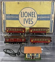 Lionel/Ives 1651E Passenger Set with Box